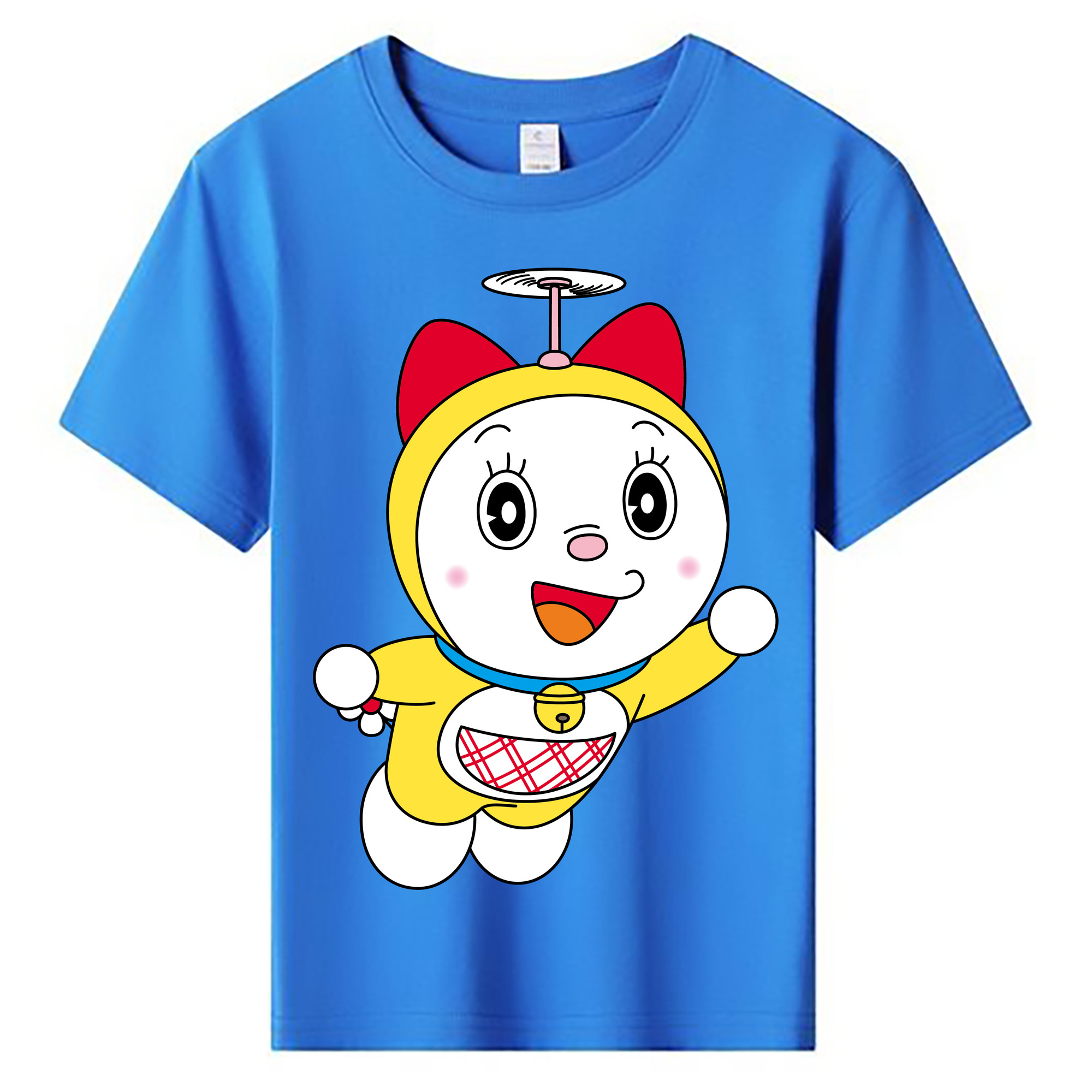 （画像用） ドラえもん ドラミ Doraemon Dorami 綿100％キッズTシャツ（フロントプリント）
